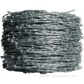 China Electro Galvanized PVC Coated Barbed Wire Factory